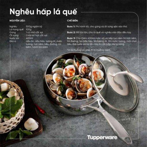 Nồi T Chef Series Saucepan 2.4L (nắp kính)