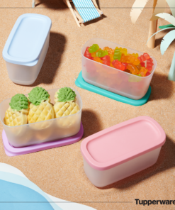 Bộ hộp bảo quản thực phẩm Cubix Mini Rectangular 250ml (4) - Tupperware