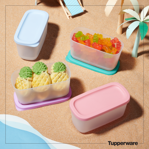 Bộ hộp bảo quản thực phẩm Cubix Mini Rectangular 250ml (4) - Tupperware